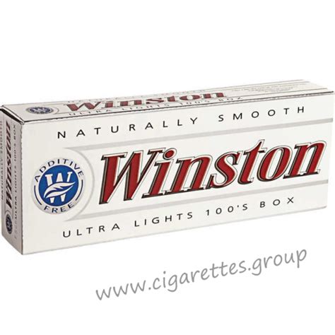 winston whites tar and nicotine